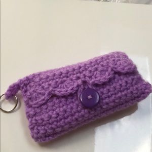 Lavender pocket tissue holder travel tissue 🤧